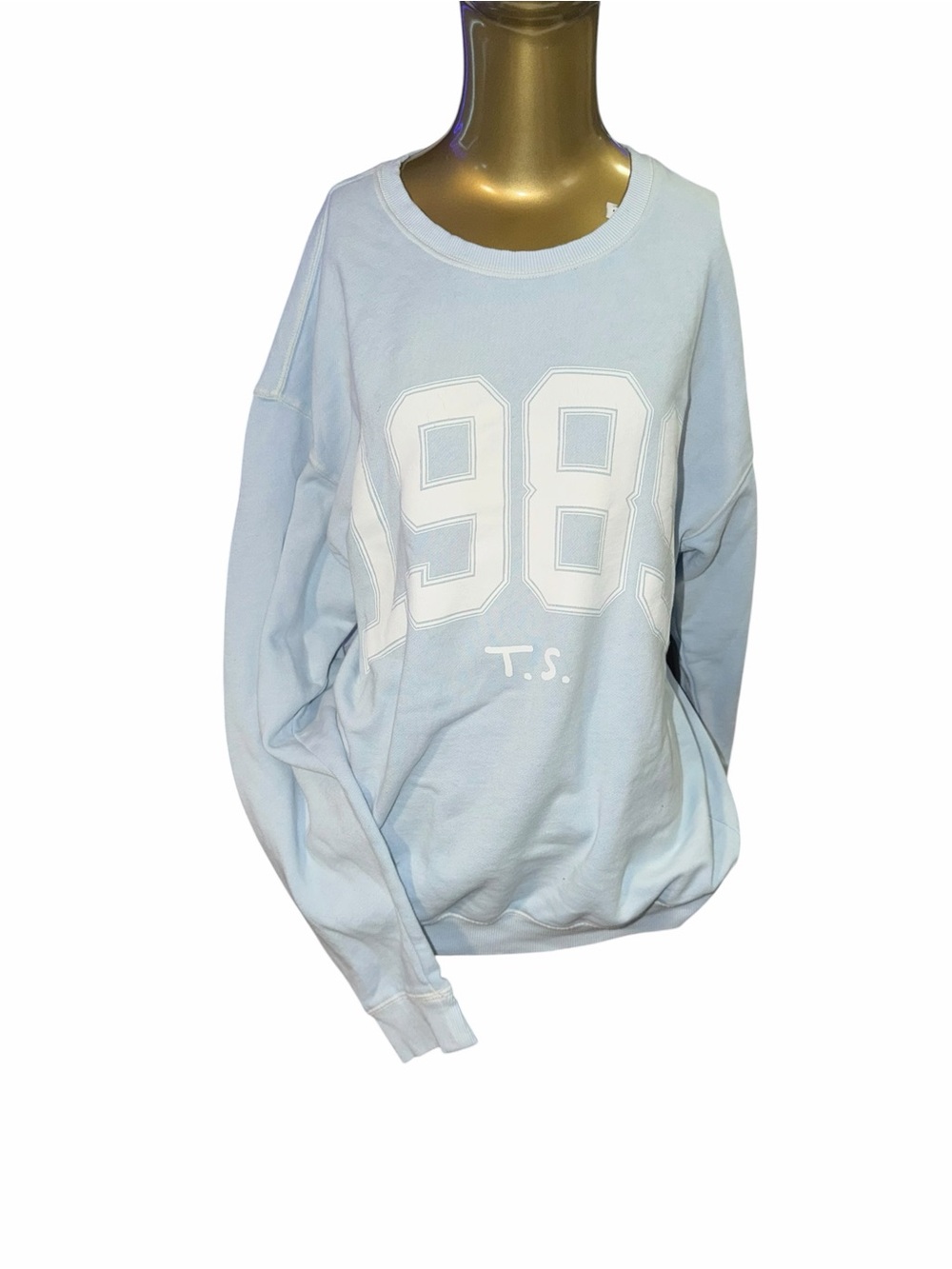Taylor Swift Light Blue '98 Crewneck Sweater